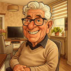 Photo transformed into Caricature style